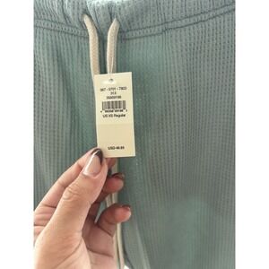 NWT AMERICAN EAGLE TEAL JOGGERS COTTON WOMENS JUNIORS VERY SOFT PANTS BOTTOMS